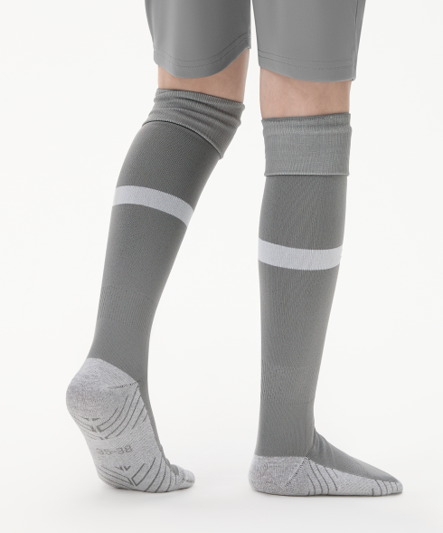 Гетры футбольные JOGEL CAMP ADVANCED SOCKS, серый/белый