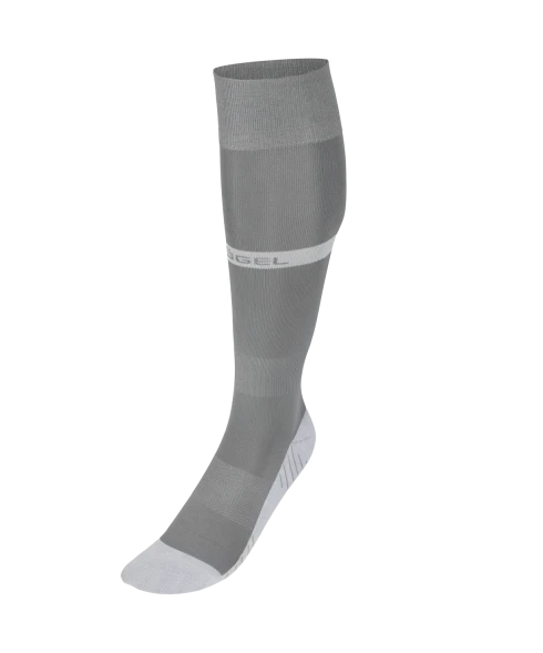 Гетры футбольные JOGEL CAMP ADVANCED SOCKS, серый/белый