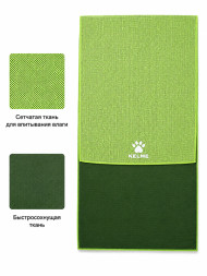 Полотенце KELME Cooling Quick-Drying Sports Towel Green