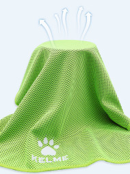 Полотенце KELME Cooling Quick-Drying Sports Towel Green