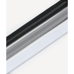 Резинки спортивные на голову JOGEL CAMP Training Headbands 3 Pack, черный/серый/белый