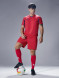 Футбольная форма KELME Football Suit (Red/Dark Blue)