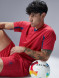 Футбольная форма KELME Football Suit (Red/Dark Blue)