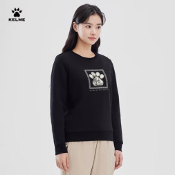 Свитшот KELME Round Neck Sweater Black