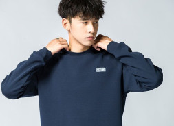 Свитшот KELME Men's Round Neck Sweater Dark Blue