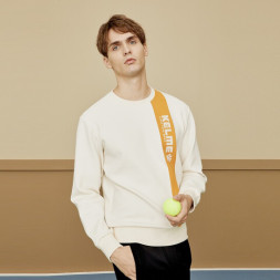Свитшот KELME Round Neck Sweater White