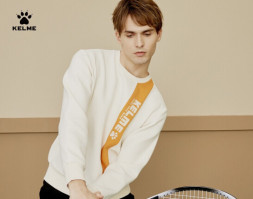 Свитшот KELME Round Neck Sweater White