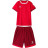Детская футбольная форма KELME Short-Sleeved Football Suit Red