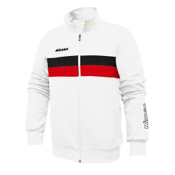 Куртка от костюма MIKASA MT552-078-XL, р.XL, 70% хлопок 30% полиэстер, белый
