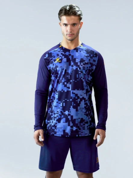 Вратарская форма KELME Long Sleeve Goalkeeper Suit Dark Blue