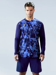 Вратарская форма KELME Long Sleeve Goalkeeper Suit Dark Blue