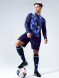 Вратарская форма KELME Long Sleeve Goalkeeper Suit Dark Blue