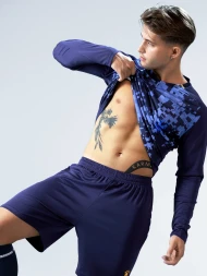 Вратарская форма KELME Long Sleeve Goalkeeper Suit Dark Blue