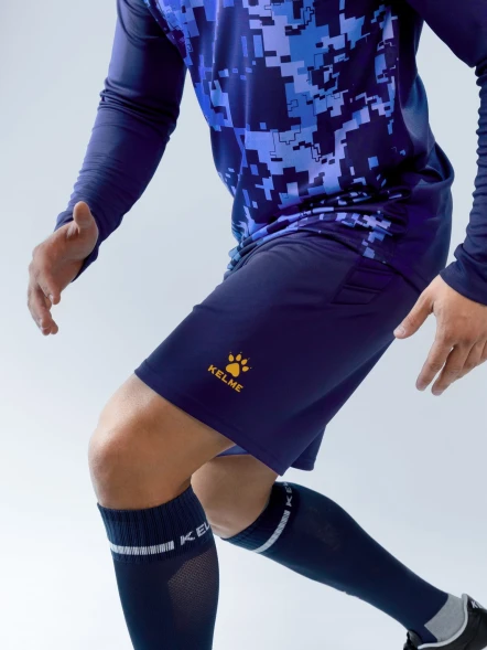 Вратарская форма KELME Long Sleeve Goalkeeper Suit Dark Blue
