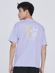 Футболка KELME Round Neck Short Sleeve T-Shirt Light Purple