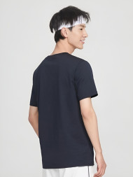 Футболка KELME Round Neck Short Sleeve T-Shirt Dark Blue