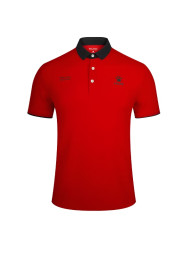 Футболка-поло KELME Men's Classic Casual Short Sleeve Polo Red