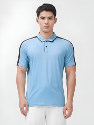Футболка KELME Short Sleeve Polo Shirt Light Blue