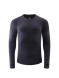 Термобелье (верх) KELME Lightweight Compression Long Sleeves Dark Grey