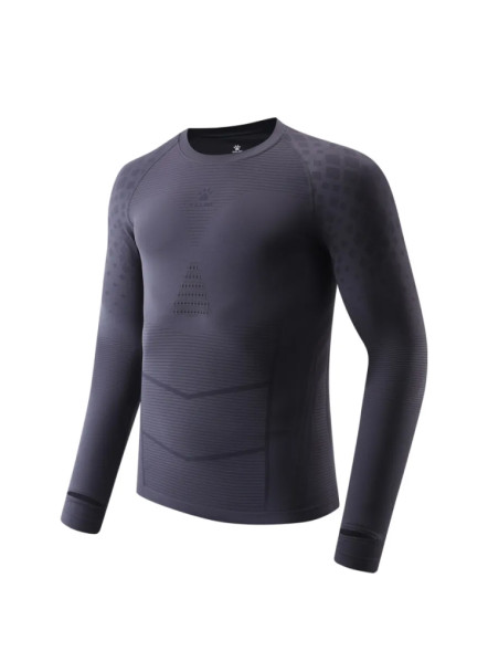 Термобелье (верх) KELME Lightweight Compression Long Sleeves Dark Grey