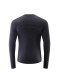 Термобелье (верх) KELME Lightweight Compression Long Sleeves Dark Grey