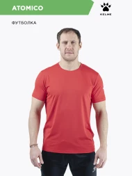 Футболка KELME Round Neck T-Shirt Red