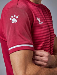 Футбольная форма KELME Short Sleeve Football Uniform (Burgundy/Black)