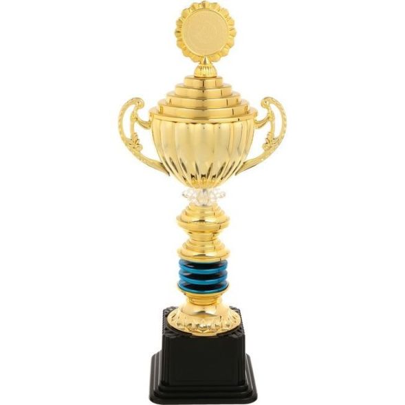 Кубок 176C, зол., подставка пластик, 30 × 14 × 8,5 см