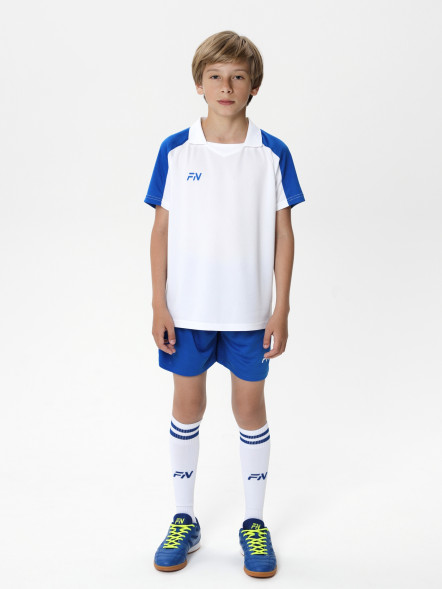 Детская футбольная форма FN Phantom Kid (White/Blue)