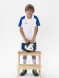 Детская футбольная форма FN Phantom Kid (White/Blue)