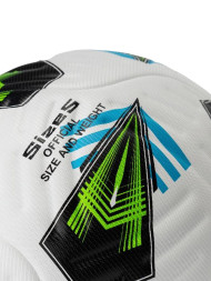Мяч футбольный KELME Heat-bonded Soccer Ball (White/Green)