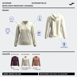 CHAQUETA CON CAPUCHA EXPLORER BEIGE