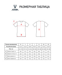 Футболка судейская JOGEL DIVISION PerFormDRY Referee SS Tee 2.0, красный
