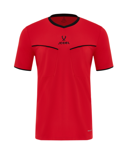 Футболка судейская JOGEL DIVISION PerFormDRY Referee SS Tee 2.0, красный