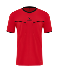 Футболка судейская JOGEL DIVISION PerFormDRY Referee SS Tee 2.0, красный