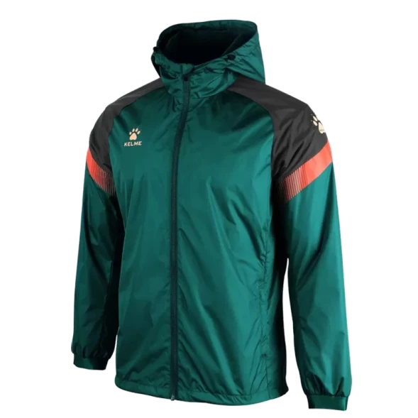 Ветровка KELME Raincoat Green