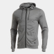 CHAQUETA CON CAPUCHA INDOOR GYM GRIS