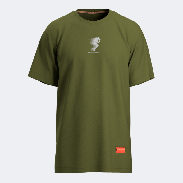 CAMISETA MANGA CORTA STEP VERDE