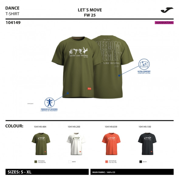 CAMISETA MANGA CORTA STEP  