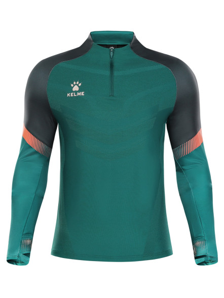 Олимпийка KELME Knitted Training Pullover Green