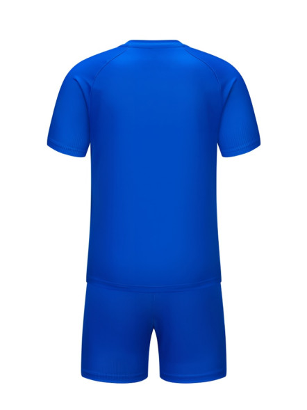 Детская футбольная форма KELME Short Sleeve Football Set Kids Blue