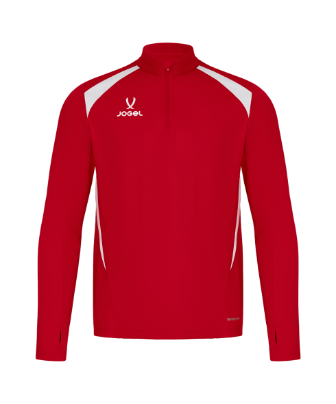 Джемпер тренировочный JOGEL DIVISION PerFormDRY Training 1/4 Zip Top, красный, детский