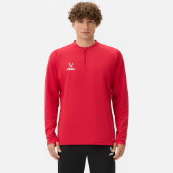 Джемпер тренировочный JOGEL PREMIER PerFormDRY Training 1/4 Zip Top, красный
