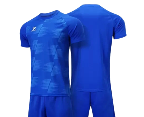 Детская футбольная форма KELME Football Suit Blue