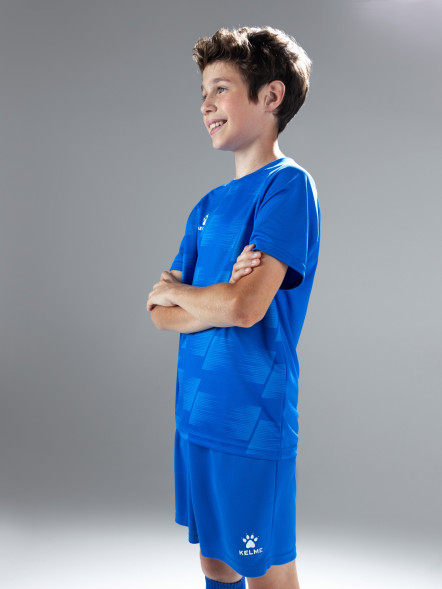 Детская футбольная форма KELME Football Suit Blue