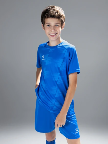 Детская футбольная форма KELME Football Suit Blue