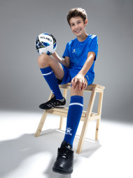 Детская футбольная форма KELME Football Suit Blue