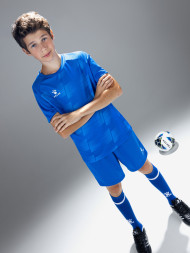 Детская футбольная форма KELME Football Suit Blue