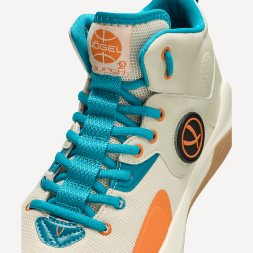 Кроссовки баскетбольные JÖGEL Launch 2.0 MID, бежевый/оранжевый