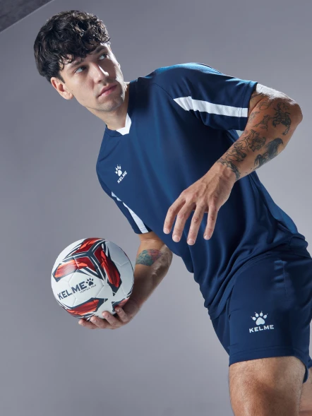 Футбольная форма KELME Football Suit (Dark Blue/White)